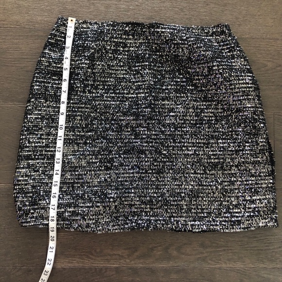 Women’s Anthropologie Hutch  Metallic Skirt L - Picture 7 of 9